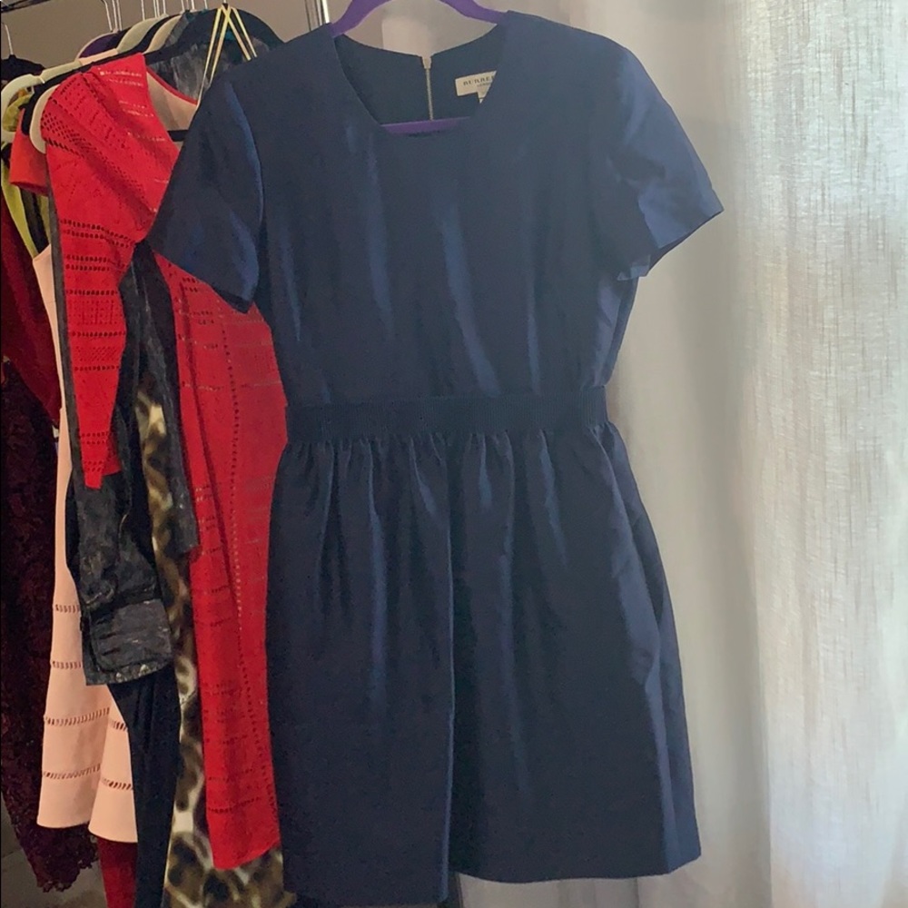 NWT_BURBERRY LONDON SHORT SLEEVE DRESS
